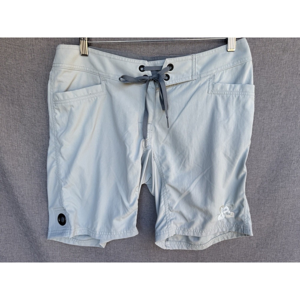 Immersion Research Board Shorts Womens 10‎ Nylon Swim Surf Quick Dry Pockets